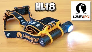 КРУТОЙ НАЛОБНЫЙ ФОНАРЬ LUMINTOP HL18 НА ДИОДЕ CREE XP-L HD ИЗ КИТАЯ С АЛИЭКСПРЕСС