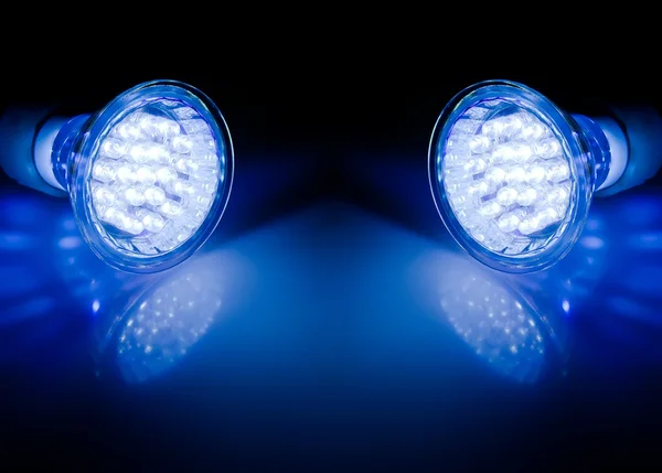 Балки Светодиодные лампы — стоковое фото