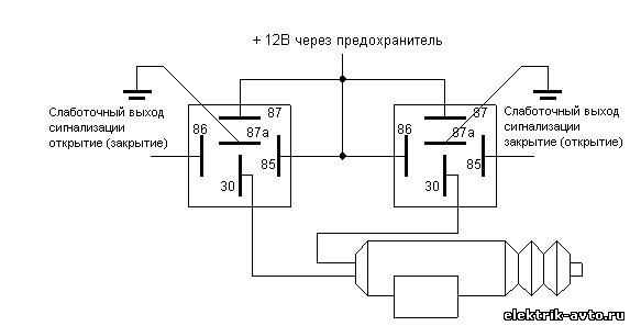 Как подключается четырехконтактное реле