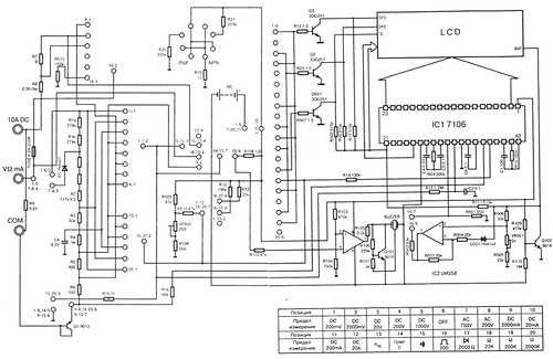 Мультиметры М832: устройство и ремонт. Мультиметр dt 832 электросхема и ремонт