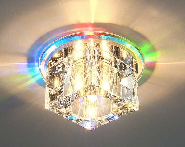Встраиваемые светодиодные лампы в потолок